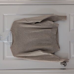 Shein Beige Knit Sweater Size Medium